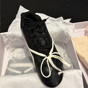 Puma Black Leather Speedcat Sneakers, Blackpink Rosie Rosé Collab